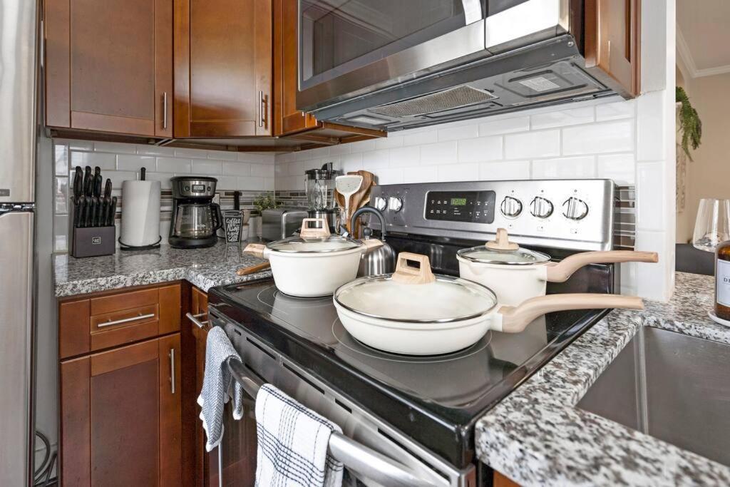 Historic Heights Cozy Nook Apartment هيوستن المظهر الخارجي الصورة